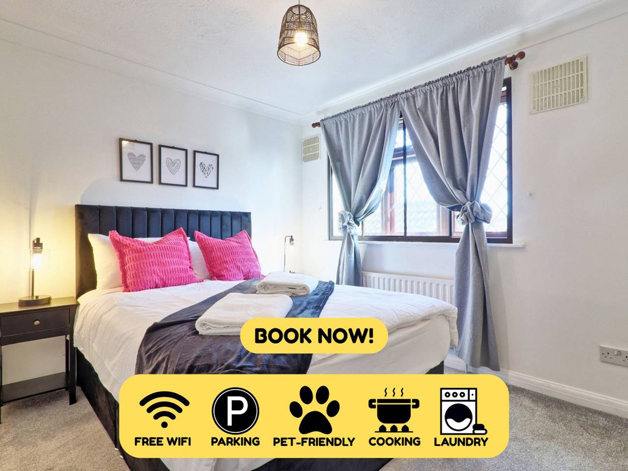 The Greenhithe Getaway - 4Br 2Bath w/ Free Parking in Stone (Dartford), Dartford