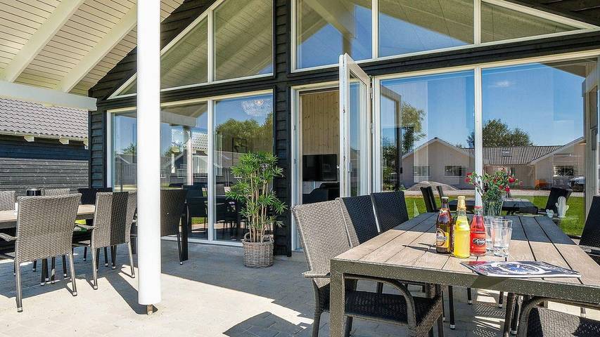 Ferienhaus für 17 Personen, mit Terrasse und Sauna sowie Whirlpool und Pool in Olpenitz - 4