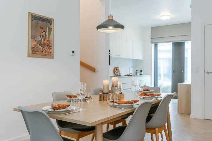 Ferienhaus mit Meerblick für 7 Personen, kinderfreundlich in Belgien