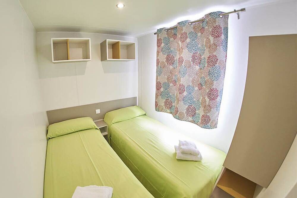 Feriendorf Els Pins Mobilehome Premium 2Ac für 6 Personen in Platja de Malgrat Centre (Malgrat de Mar), Malgrat de Mar