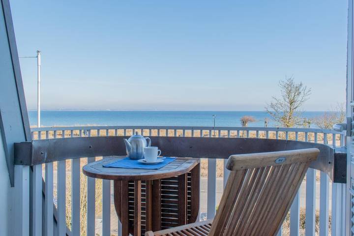 Ferienwohnung für 5 Personen, mit Meerblick und Balkon in Scharbeutz