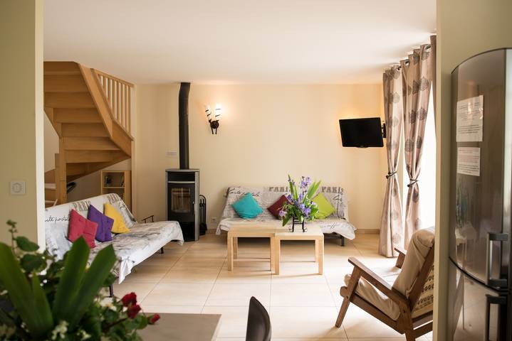 Maison de vacances pour 9 personnes, avec Jardin dans Eure-et-Loir