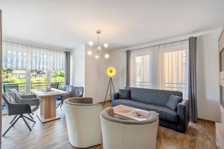 Ferienwohnung für 4 Personen, mit Balkon in Sächsische Schweiz - 2