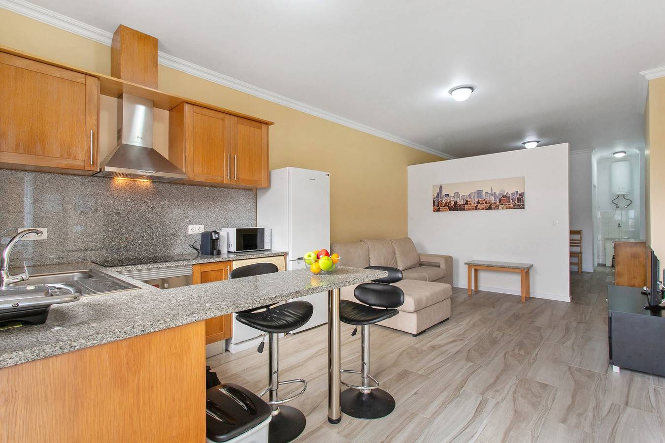 Ganze Wohnung, Ferienwohnung 'Casa Viva' mit Meerblick, Gemeinschaftsterrasse und Wi-Fi in Machico, Madeira