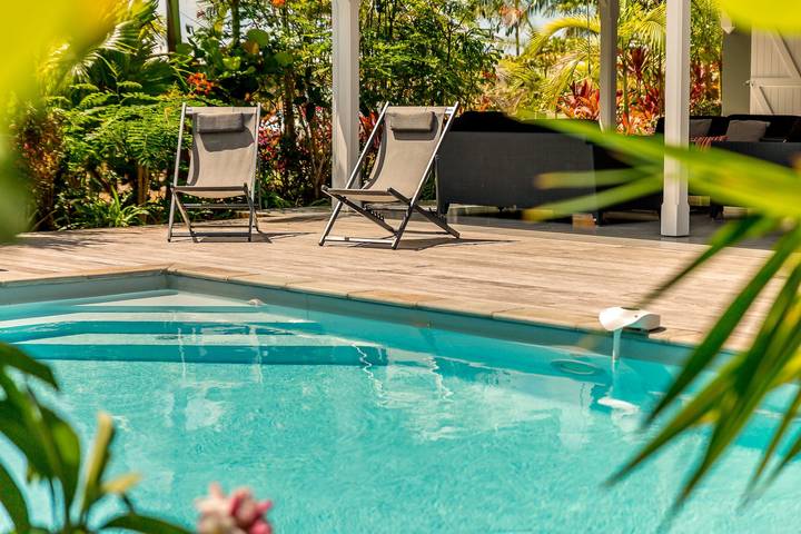 Location de vacances pour 8 personnes, avec terrasse et jardin, animaux acceptés à Le Vauclin - 4