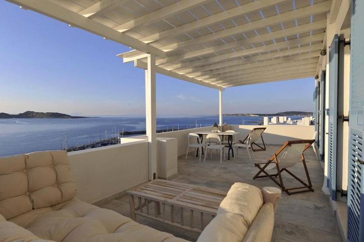 Gîte pour 4 personnes, avec terrasse et vue dans Náoussa - 4