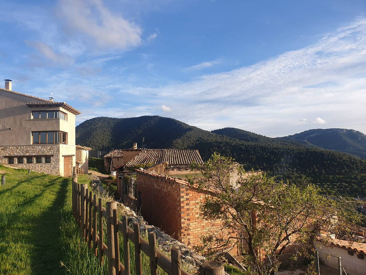 Ferienhaus 'Casacastillo28' mit Bergblick, Wlan und Klimaanlage in Peñarroya de Tastavins, Teruel und Umgebung