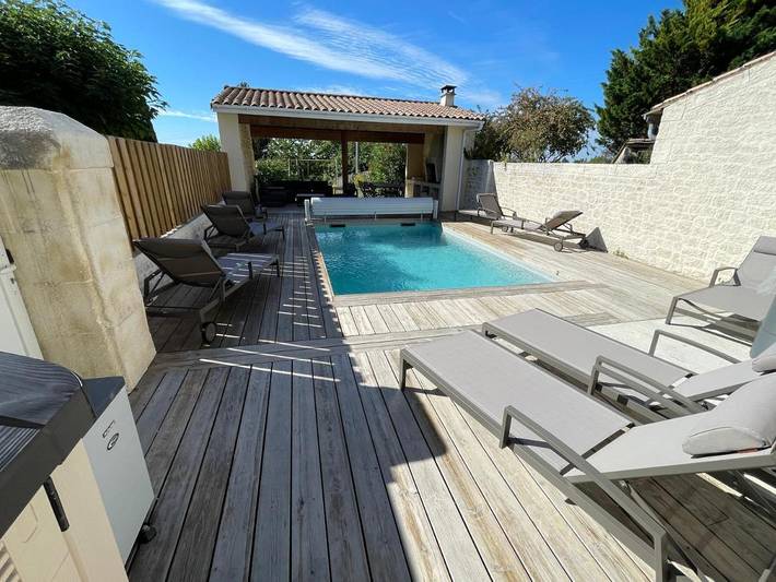 Maison de vacances pour 12 personnes, avec Balcon et Jacuzzi ainsi que Terrasse et Jardin à Montagne