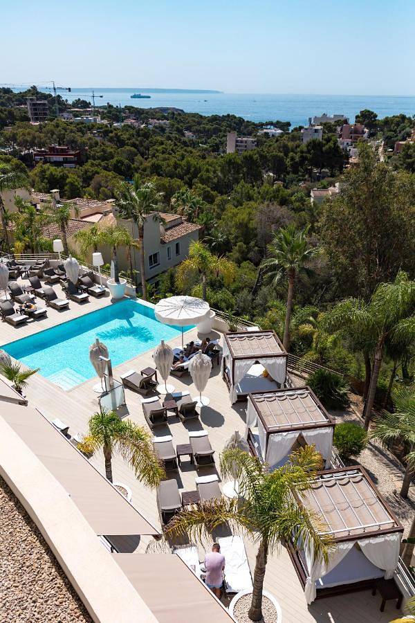 Hotel für 2 Personen, mit Balkon und Terrasse sowie Garten und Pool