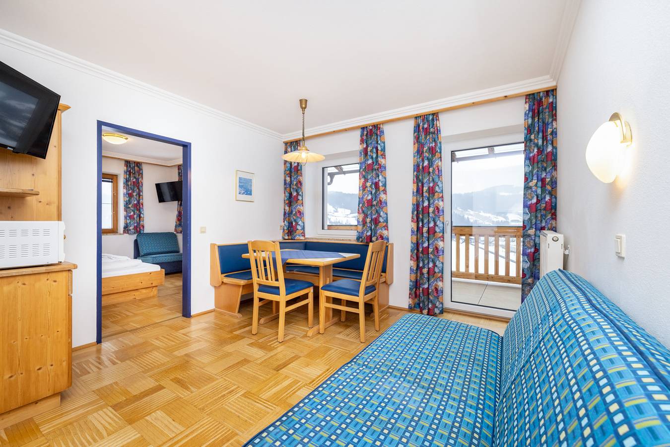 App/2 slaapkamers/douche, wc in Flachau, Tennengau