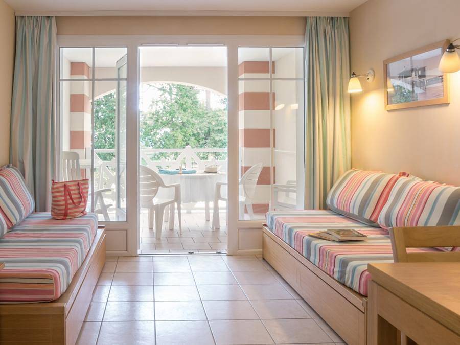 Pierre & Vacances Résidence Les Dunes du Médoc - Estudio 5 personas - - 1 alcoba - Terraza - Nivel jardín in Soulac-sur-Mer, Lesparre-Médoc region