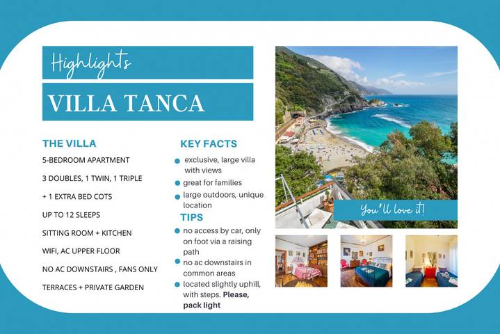 Gîte pour 12 personnes, avec jardin dans Monterosso al Mare - 2