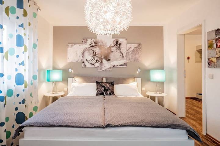 Ferienwohnung für 3 Personen, mit Garten und Balkon, mit Haustier - 1