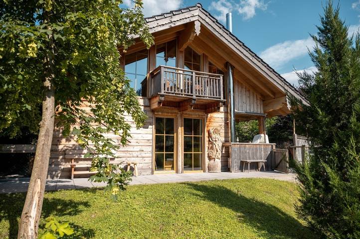 Ferienhaus für 6 Personen, mit Sauna und Whirlpool sowie Garten, mit Haustier im Berchtesgadener Land