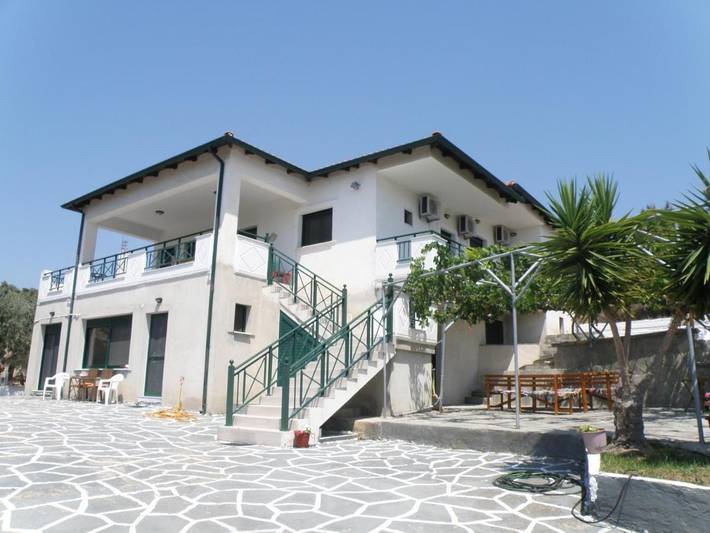 Vakantiehuis voor 9 personen, met uitzicht en tuin, met huisdier op Thassos