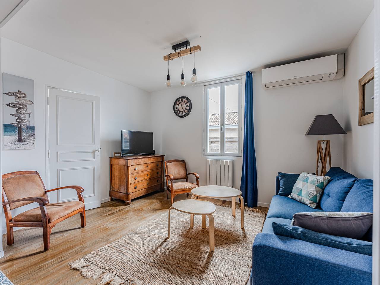 Maison avec jardin clos, proche océan et centre, Wifi, 7 pers, clim, plancha, non-fumeur in Biscarrosse Plage, Biscarrosse