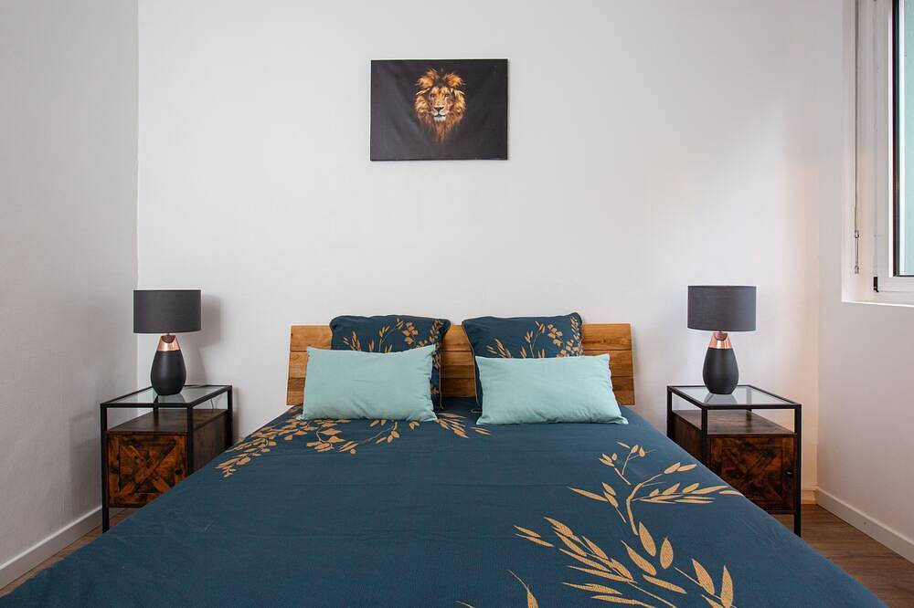 Entire apartment, Chic & cozy: 45m2 apartment with jacuzzi in historical center in Mulhouse, Mulhouse region