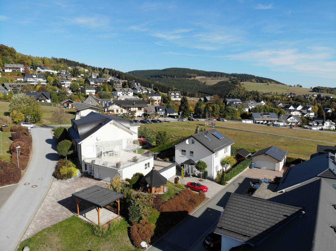 Apartamento entero, Apartamento 'Sommerwind Am Finkenbusch' con vistas a la montaña, terraza privada y Wi-Fi in Willingen, Upland