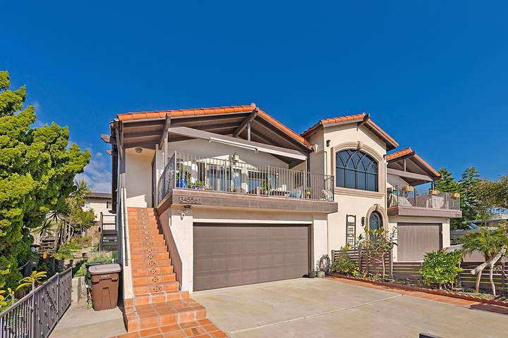 Vacation rental for 6 people, with yard and balcony in Dana Point