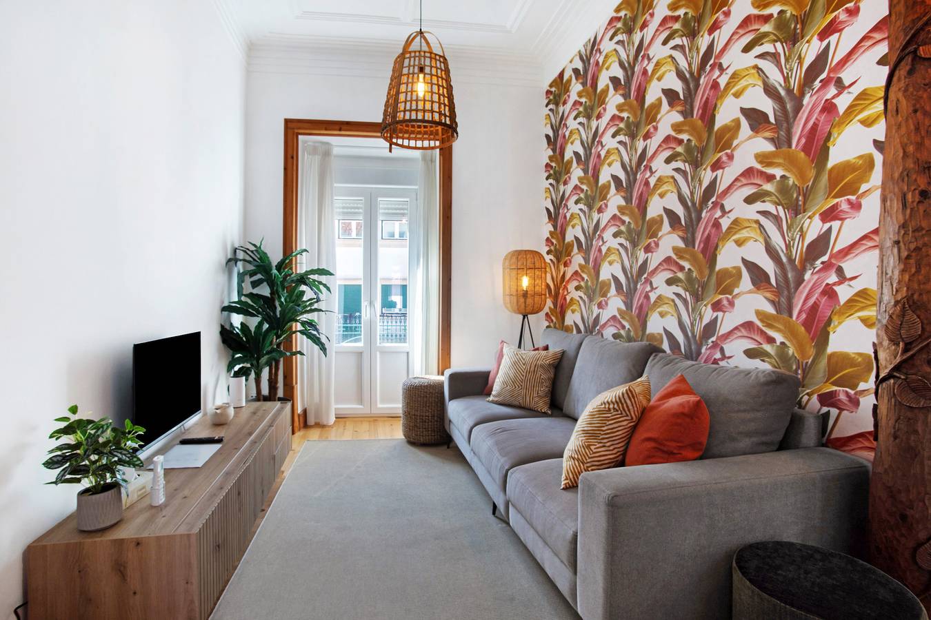 Ganze Wohnung, Ferienwohnung "Casa Ribeiro - Tropical" mit Balkon und Wlan in Praia da Nazaré, Nazaré