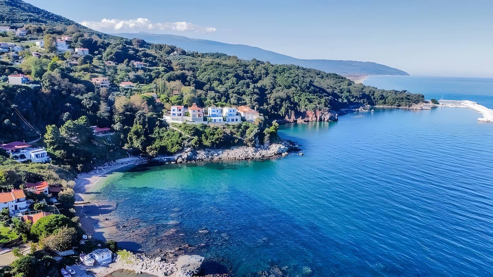 Ferienhaus 'Art Of Luxury Superior Villa' mit Meerblick, privater Terrasse und Klimaanlage in Agia