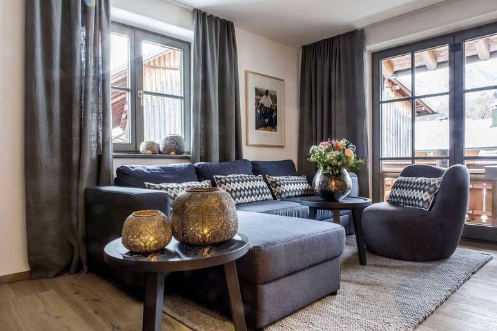 Ferienwohnung für 4 Personen, mit Balkon und Whirlpool sowie Garten und Pool in Bad Hindelang - 4