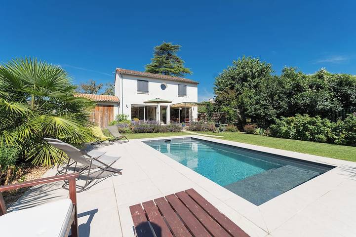 Maison de vacances pour 8 personnes, avec Terrasse et Jardin