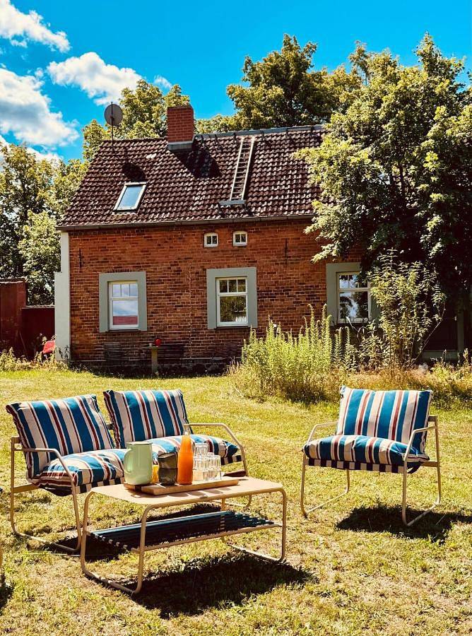 Ferienhaus für 5 Personen, mit Terrasse und Garten sowie Ausblick in Speichrow