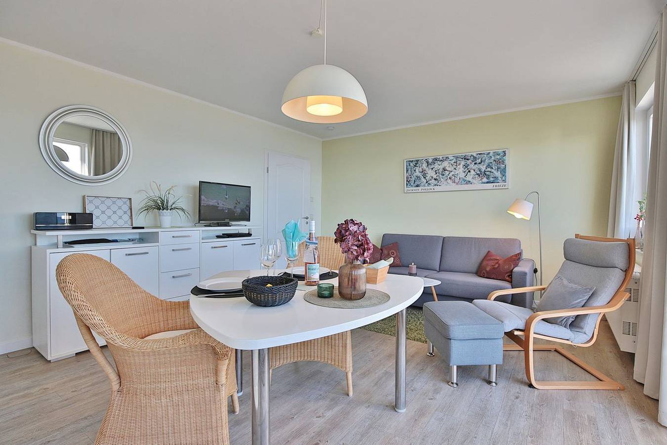 Ganze Wohnung, Feriendomizil Strandblick Appartement 1 Meerblick in Scharbeutz, Ostholstein