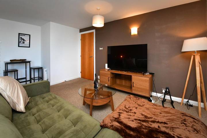 Ganze Wohnung, Ferienwohnung für 2 Personen mit Balkon in Penarth, Cardiff