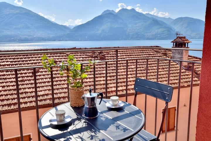 Studio für 2 Personen, mit Balkon und Seeblick
