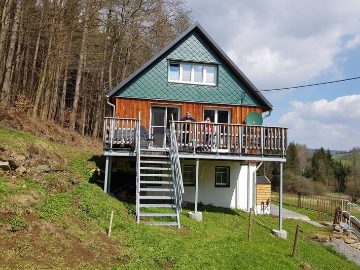 Ferienhaus für 6 Personen, mit Terrasse und Garten sowie Ausblick in Neuhausen/Erzgebirge - 3