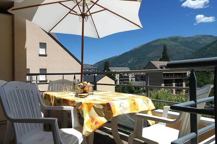 Chalet pour 4 personnes, avec balcon, animaux acceptés à Bagnères-de-Luchon