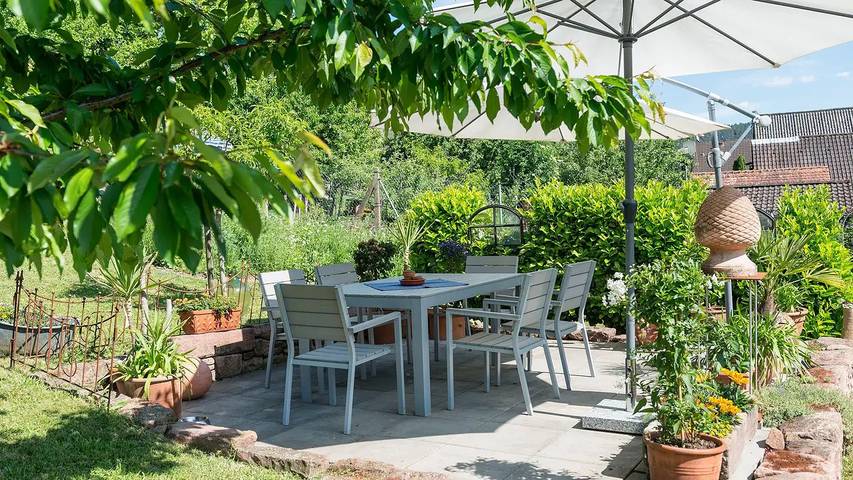 Ferienwohnung für 4 Personen, mit Garten in Breuberg