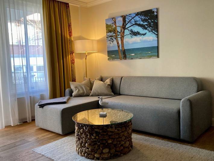 Ferienwohnung für 2 Personen, mit Balkon und Sauna in Bansin