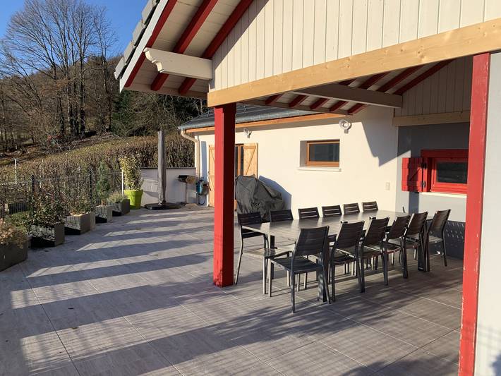 Gîte pour 12 personnes, avec Jacuzzi et Sauna à Fresse-sur-Moselle