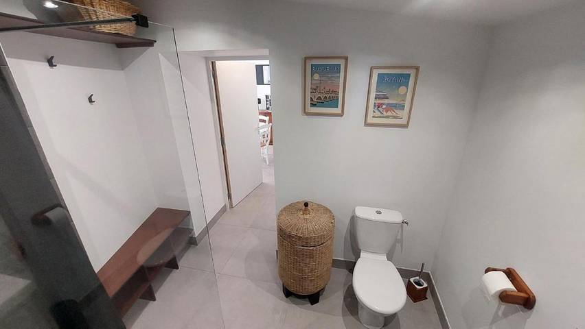 Appartement de vacances pour 2 personnes, avec jardin ainsi que terrasse et vue en Charente - 3