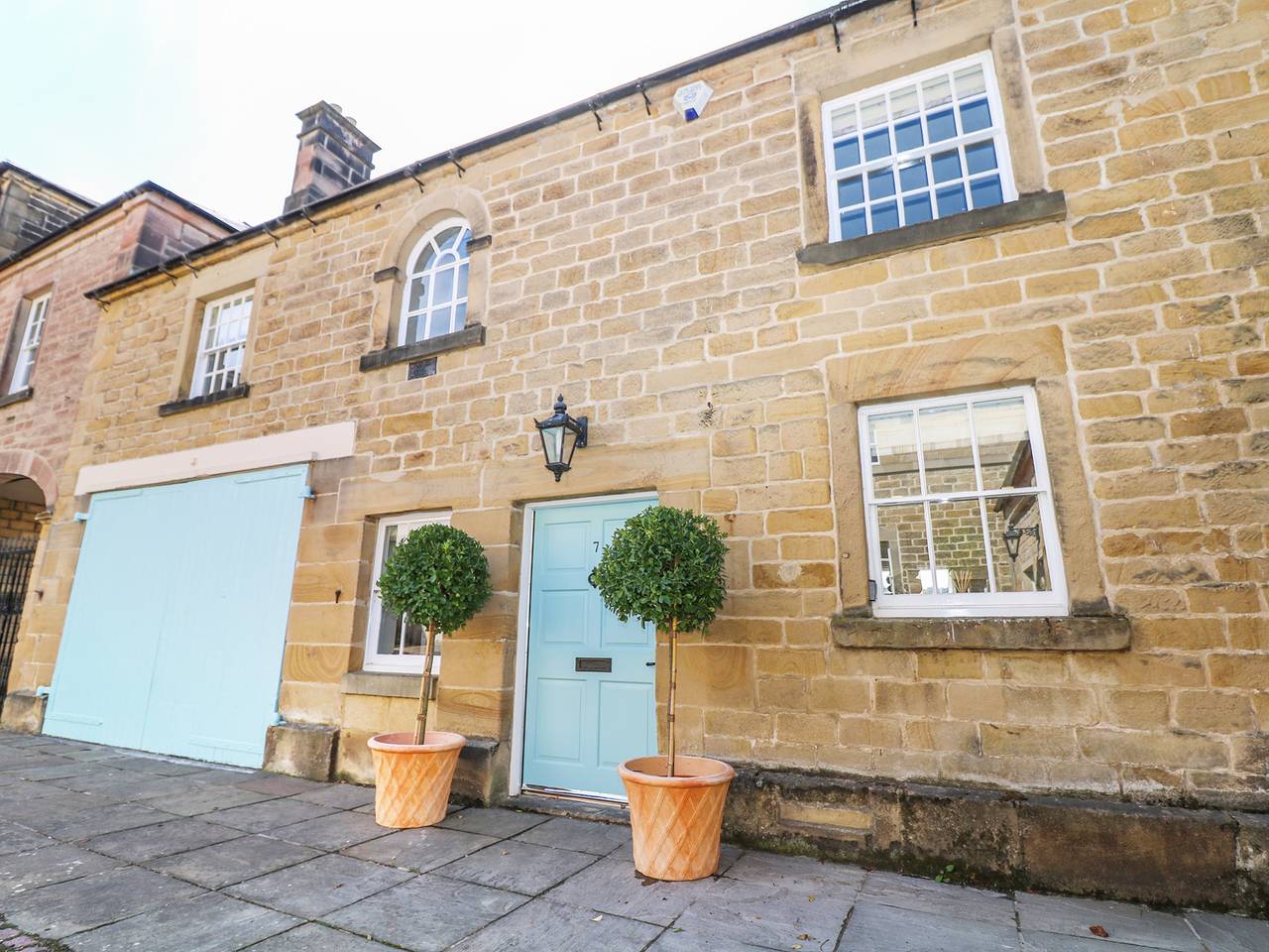 Castle Hill in Bakewell, Derbyshire