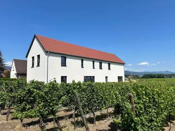 Location de vacances pour 8 personnes, avec vue et terrasse, adapté aux familles à Ingersheim