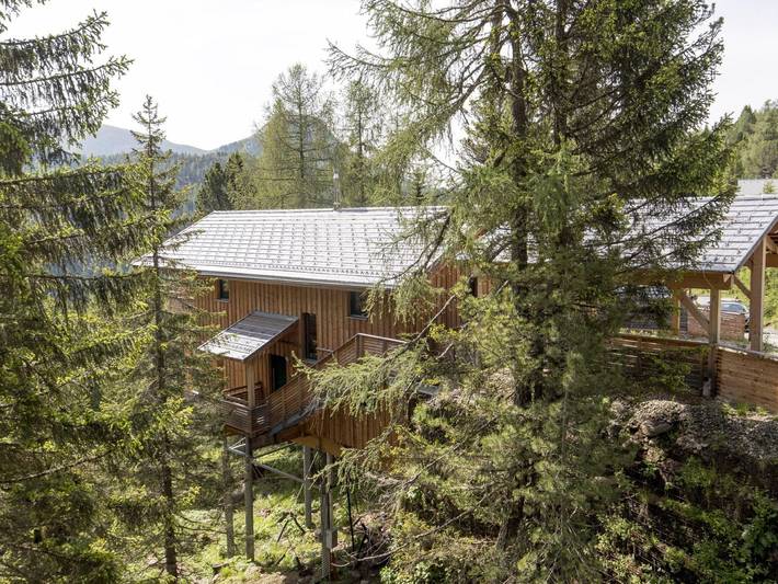 Ferienhaus für 13 Personen, mit Balkon und Whirlpool sowie Sauna, mit Haustier an der Turracher Höhe