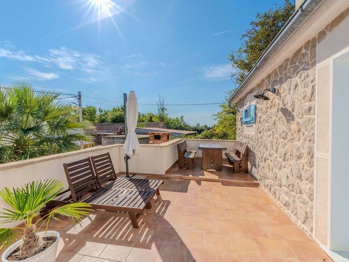 Ferienhaus für 6 Personen, mit Garten, mit Haustier in Privlaka