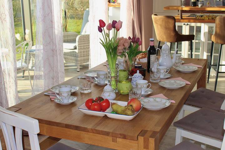 Ferienhaus für 6 Personen, mit Garten, mit Haustier