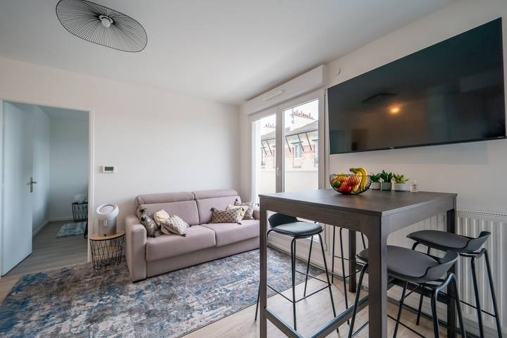 Gîte pour 4 personnes, avec balcon, animaux acceptés dans Seine-Saint-Denis - 2