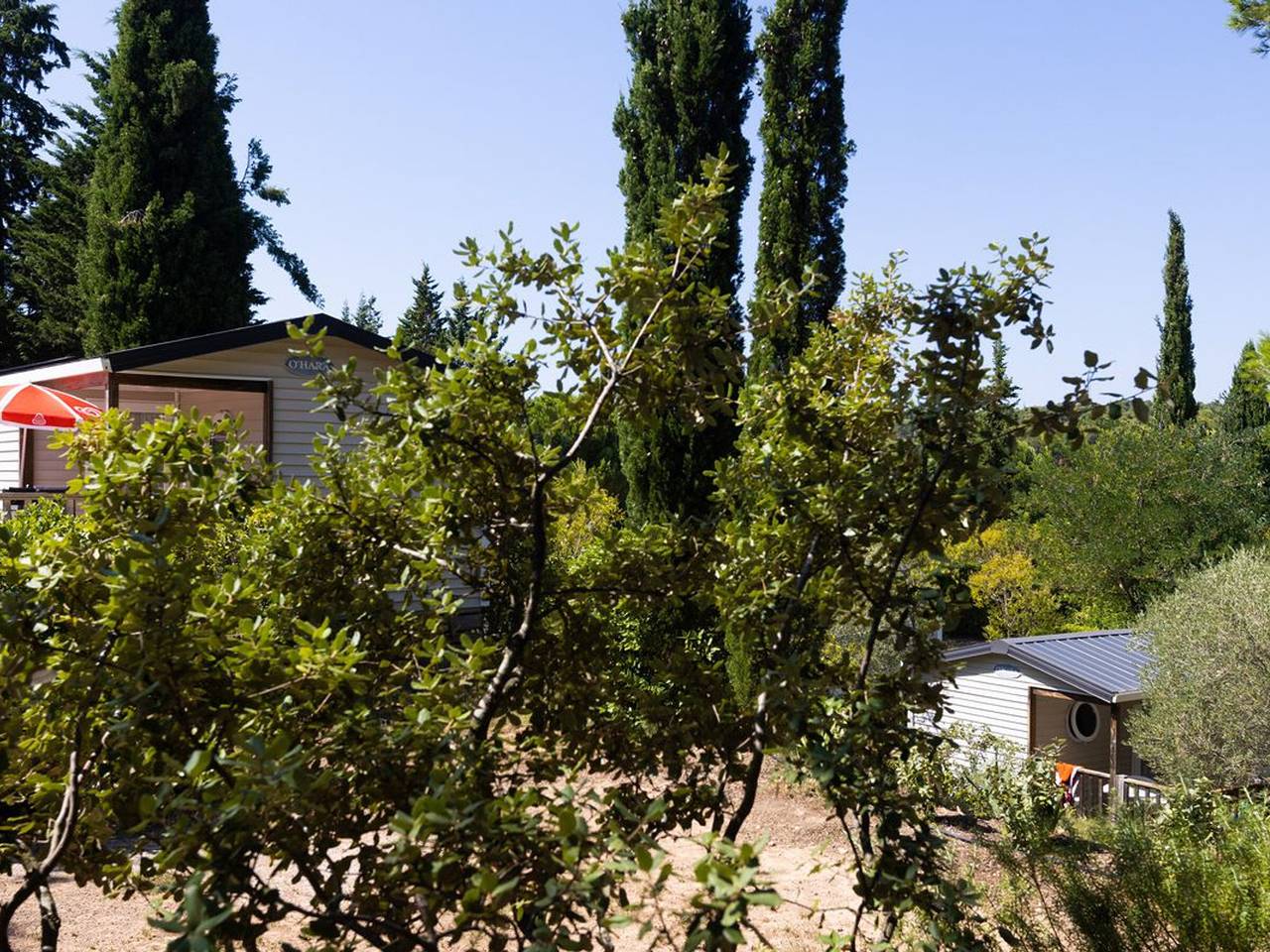 Mobil-home climatisé, animaux Ok - 4 pers. in Lézignan-Corbières, Côte méditerranéenne (France)