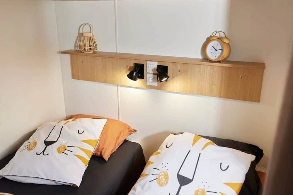 Zecamping 3* animé parc aquatique mobil-home Tv Lv clim 35m2 in Saint-Maime, Regionaler Naturpark Luberon