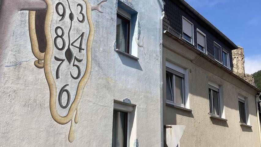Ferienwohnung für 3 Personen, mit Garten und Balkon in Oberwesel