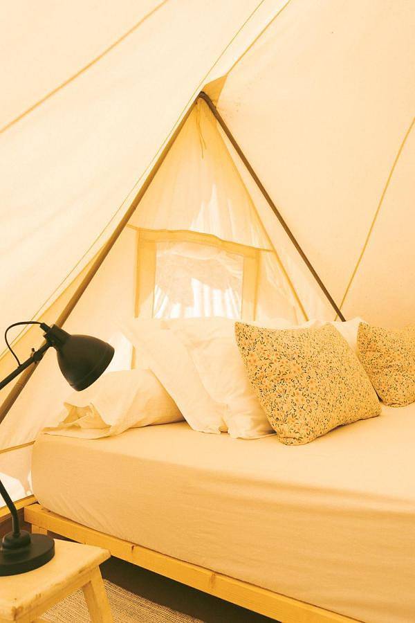 Camping für 2 Personen, mit Terrasse und Ausblick sowie Garten an der Algarve - 3