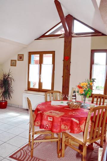 Ferienhaus für 2 Personen, mit Garten in Bergheim (Elsass)