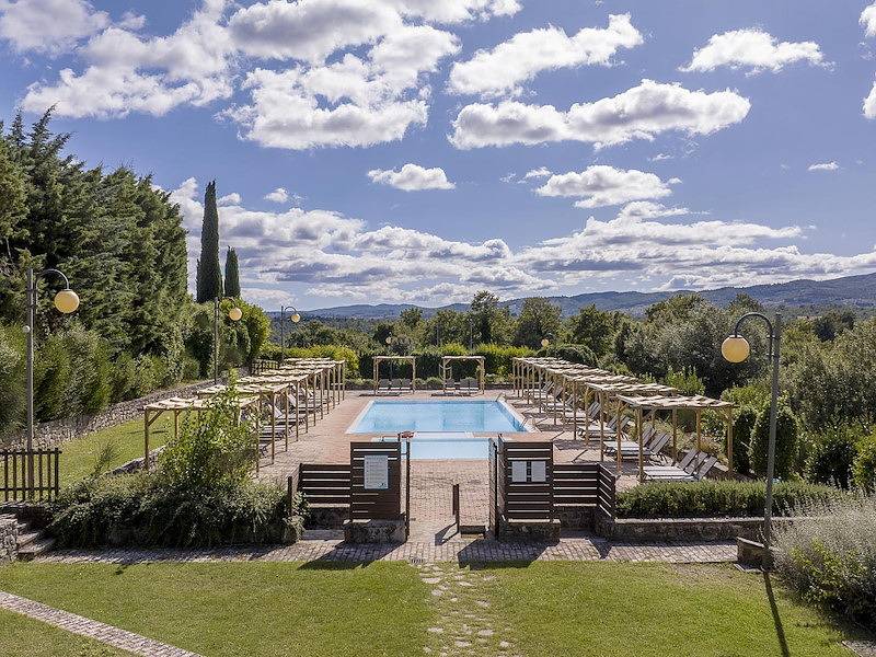 Tritt — Questo appartamento con piscina per 8 persone si trova nell'area verde di Città della Pieve in Città della Pieve, Perugia e dintorni