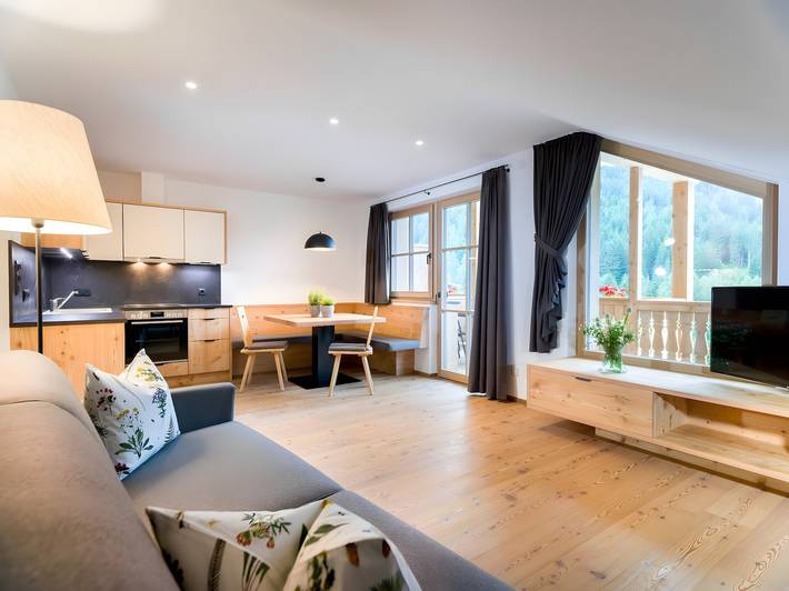 Vakantiewoning voor 6 personen, met tuin en sauna in Toblach